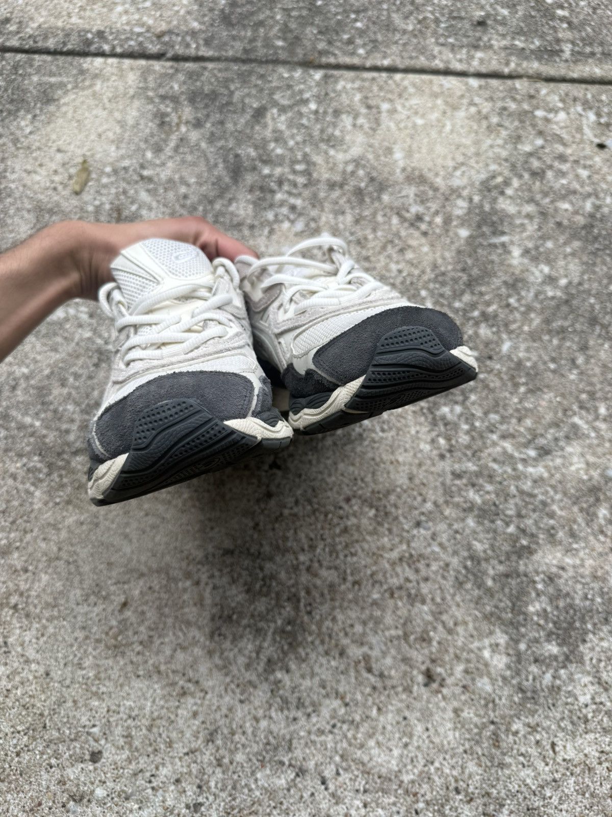 Asics Gel-NYC White Smoke Grey Size US 8 / EU 41 - 4 Thumbnail