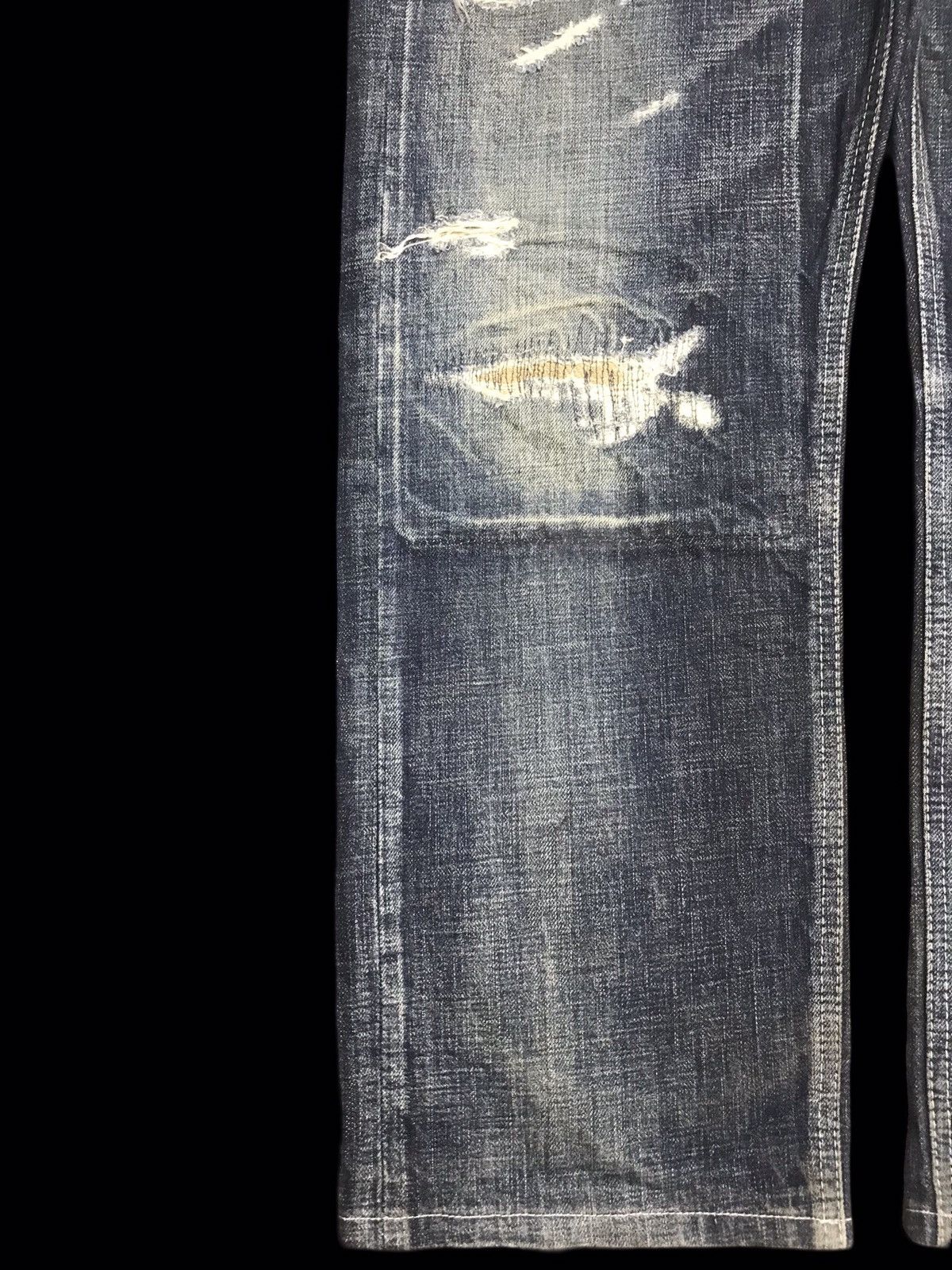 Designer 💥ARCHIVAL💥SCISSORMAN HYBRID DISTRESSED PATCHWORK DENIM F87 Size US 38 / EU 54 - 9 Thumbnail