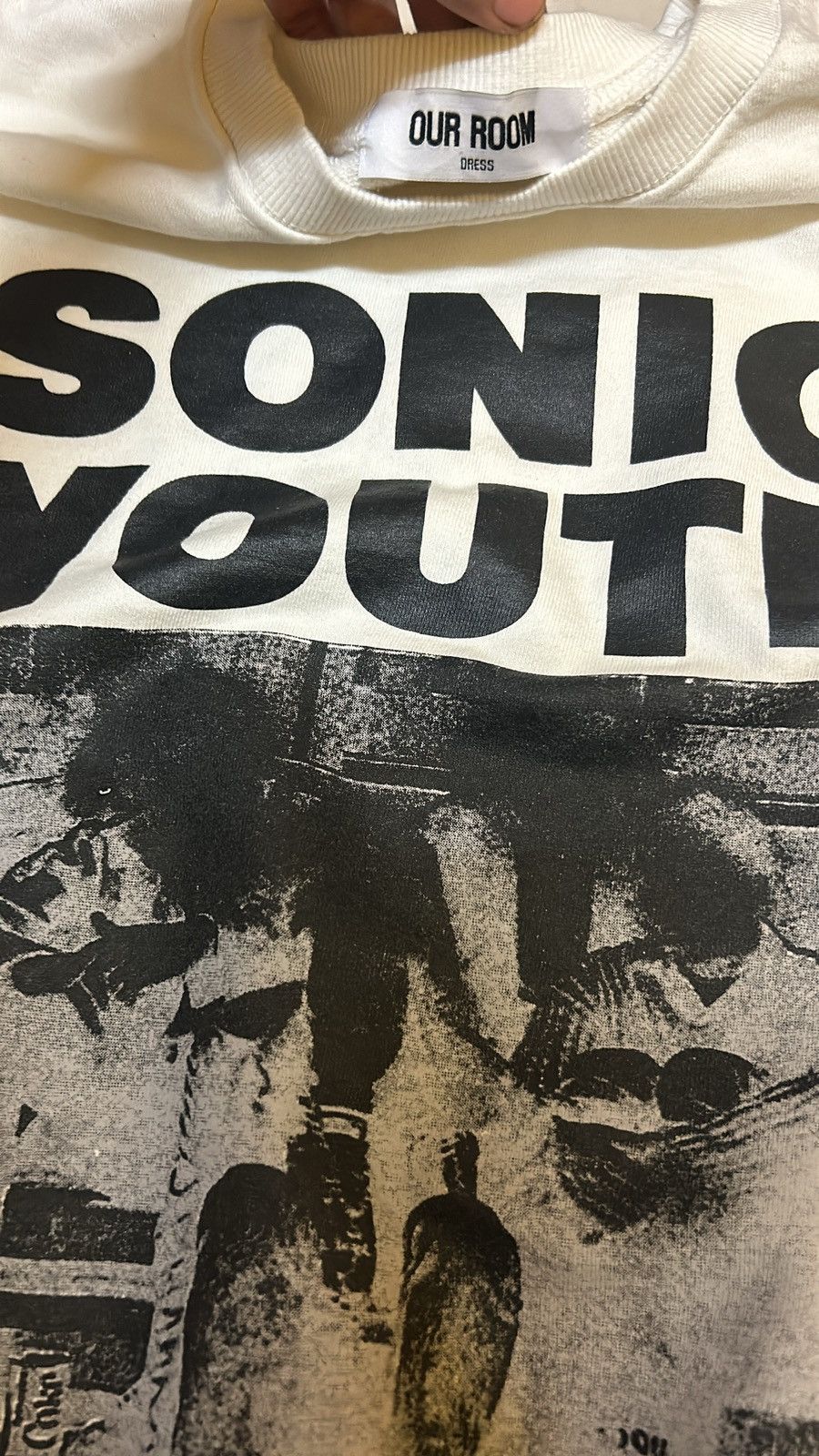 Band Tees SWEATSHIRT BAND SONIC YOUTH Size US XXL / EU 58 / 5 - 3 Thumbnail