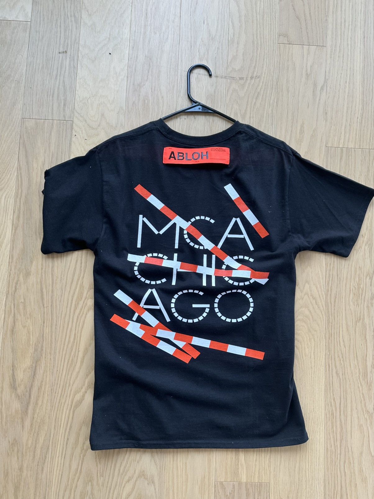 CHAMPION X OFF WHITE FIGURE VIRGIL MCA T SHIRT MEDIUM