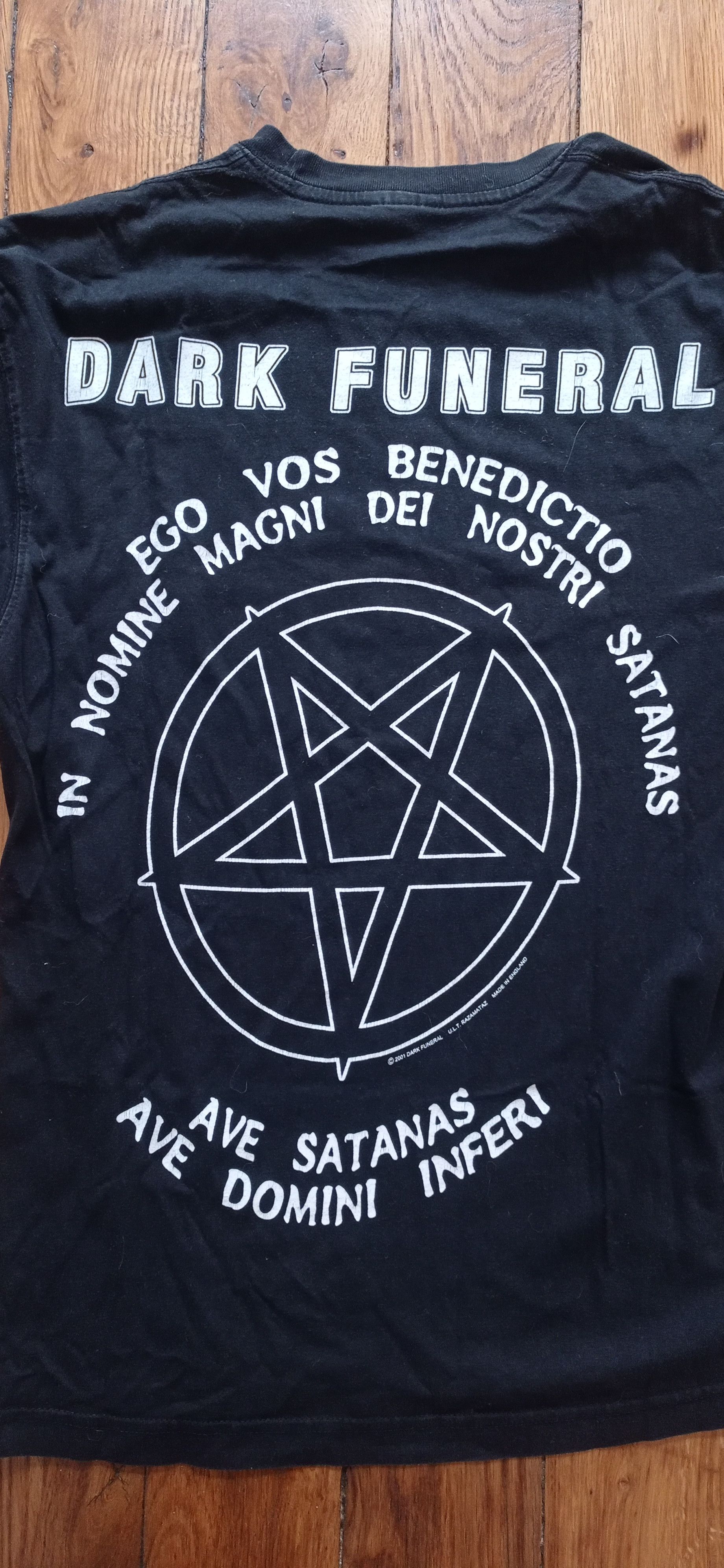 Other DARK FUNERAL - Ave Satanas 2001 vintage Size US L / EU 52-54 / 3 - 4 Thumbnail