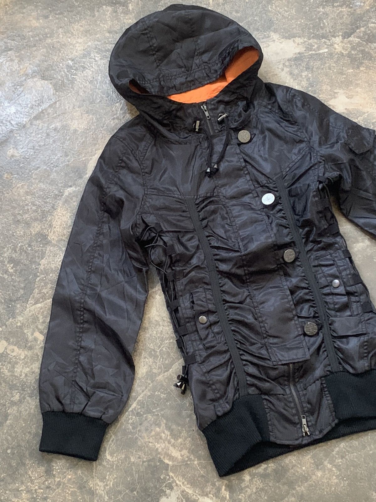 If Six Was Nine Early 2000s Japanese gothic Sky Bomber Bomber Jacket Size US XS / EU 42 / 0 - 3 Thumbnail