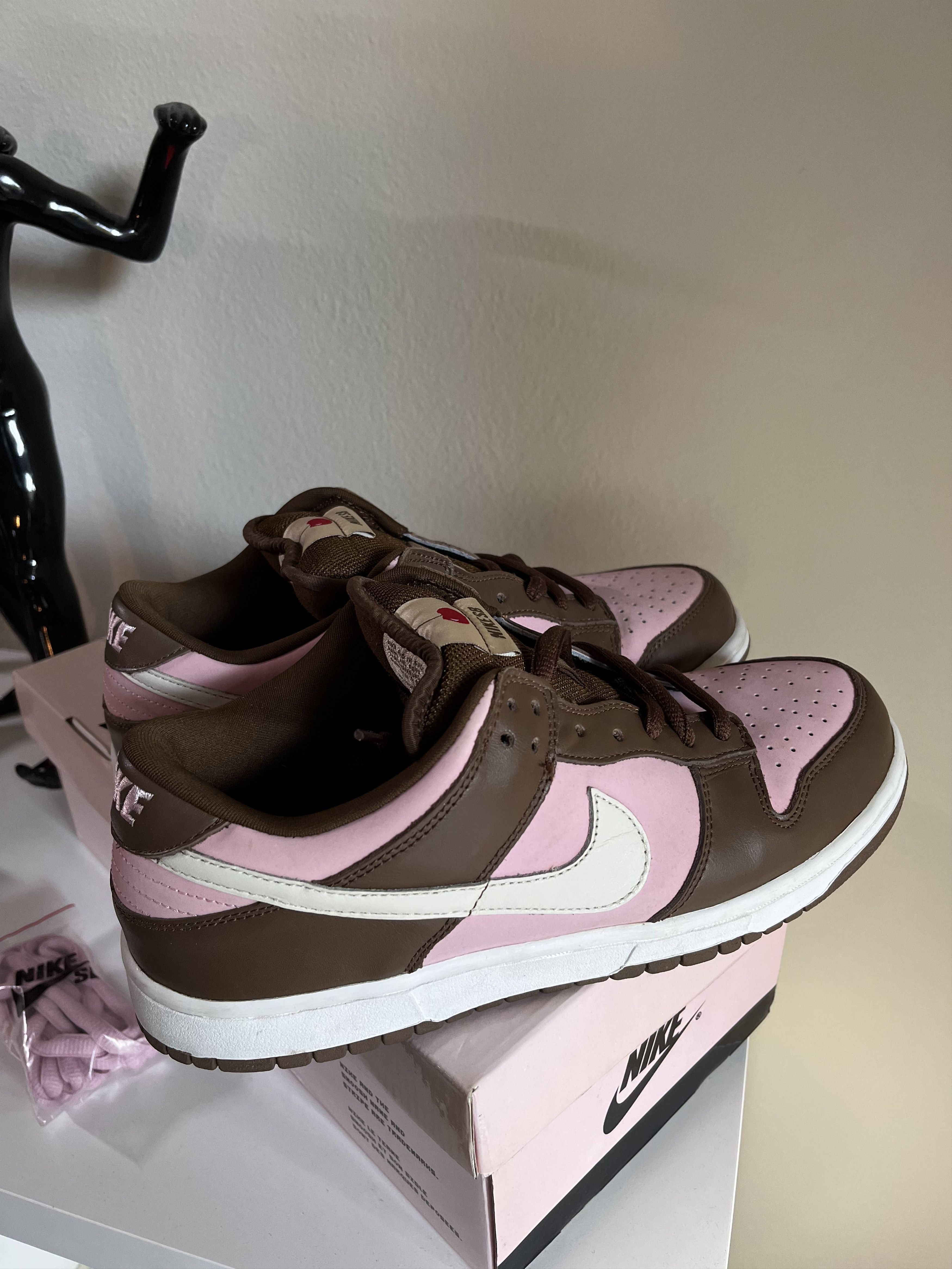 Nike SB 2005_VNDS_NIKE SB DUNK LOW PRO STUSSY CHERRY_US10 Size US 10 / EU 43 - 6 Thumbnail