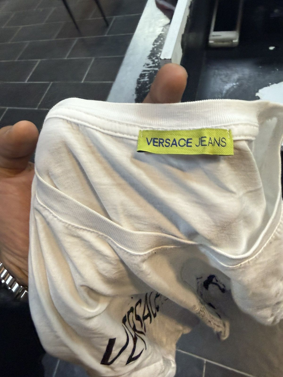 Versace Versace Jeans T shirt Size US L / EU 52-54 / 3 - 3 Thumbnail
