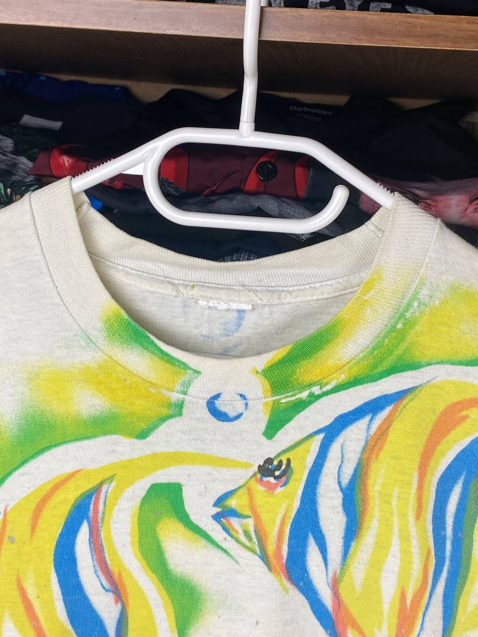 Disney Vintage Mickey Mouse 90s All Over Print Disney Graphic Tee Size US XL / EU 56 / 4 - 8 Thumbnail