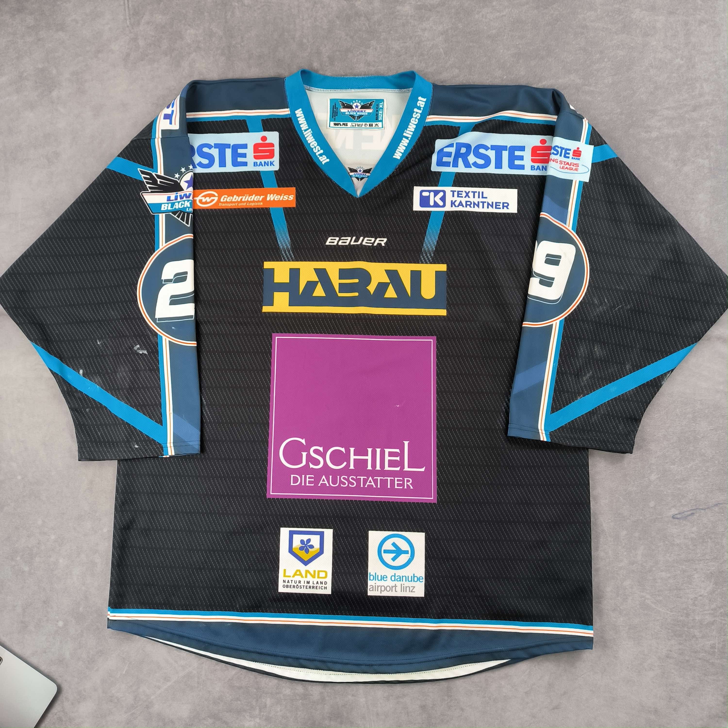 Other Black Wings Linz Martin Sági #29 ice hockey jersey size XL Size US XL / EU 56 / 4 - 1 Thumbnail
