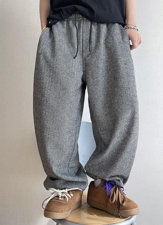 Japanese Brand × Vintage Cleanfit retro fashion baggy pants Size US 34 / EU 50 - 2 Thumbnail
