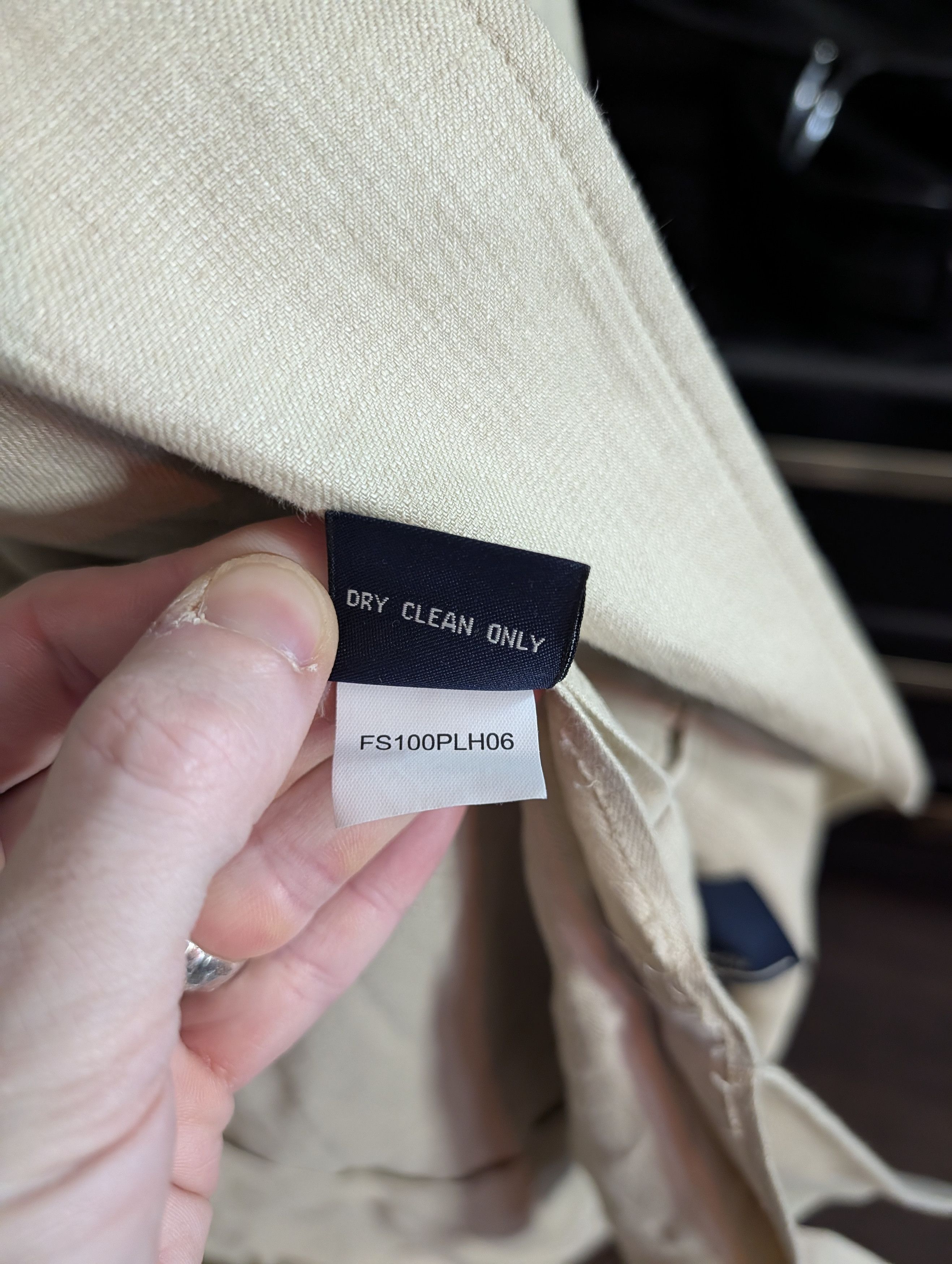 Faconnable Cream 100% pure LINEN unstructured sport coat XL Size US XL / EU 56 / 4 - 12 Thumbnail