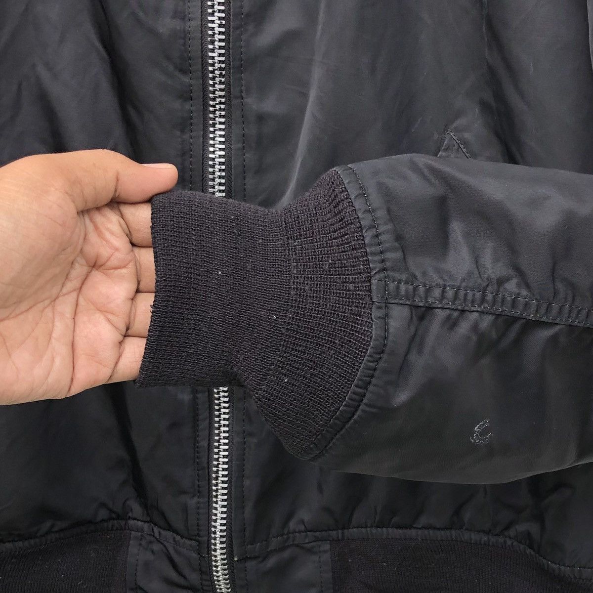Alpha Industries Vintage MA-1 (USAF) Flyer's Intermediate Bomber Jacket Size US M / EU 48-50 / 2 - 13 Thumbnail