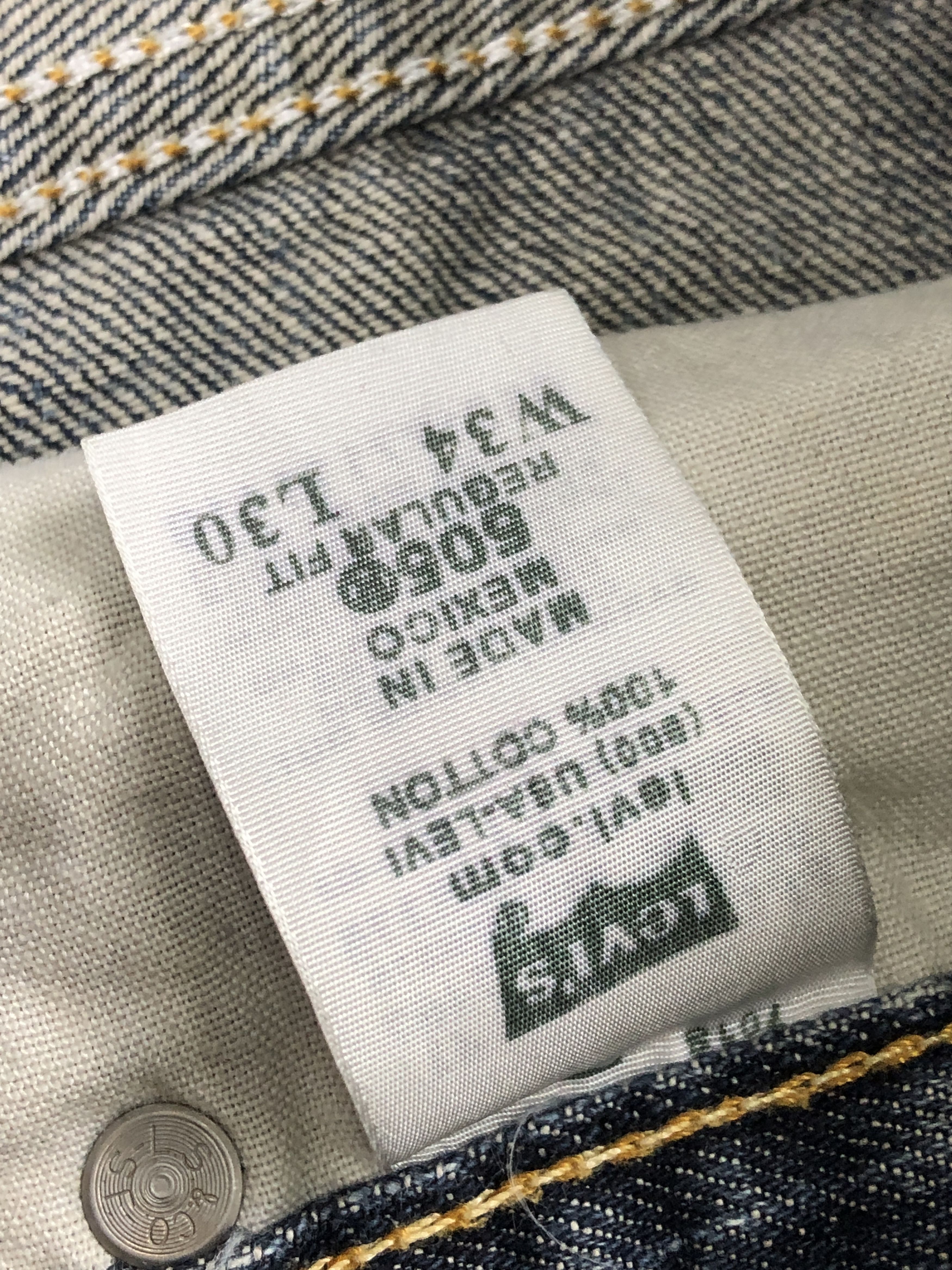 Levi's Vintage Levis 505 Patches Work Distressed Jeans DP2453 Size US 33 - 8 Thumbnail