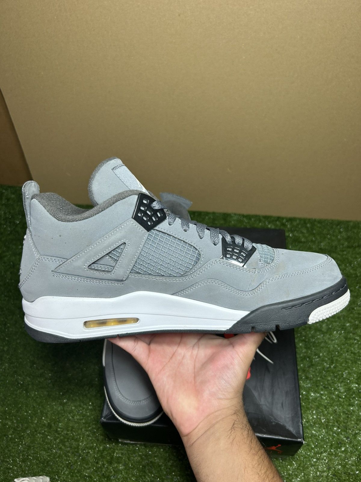 Jordan Brand Jordan 4 Cool grey Size US 13 / EU 46 - 4 Thumbnail