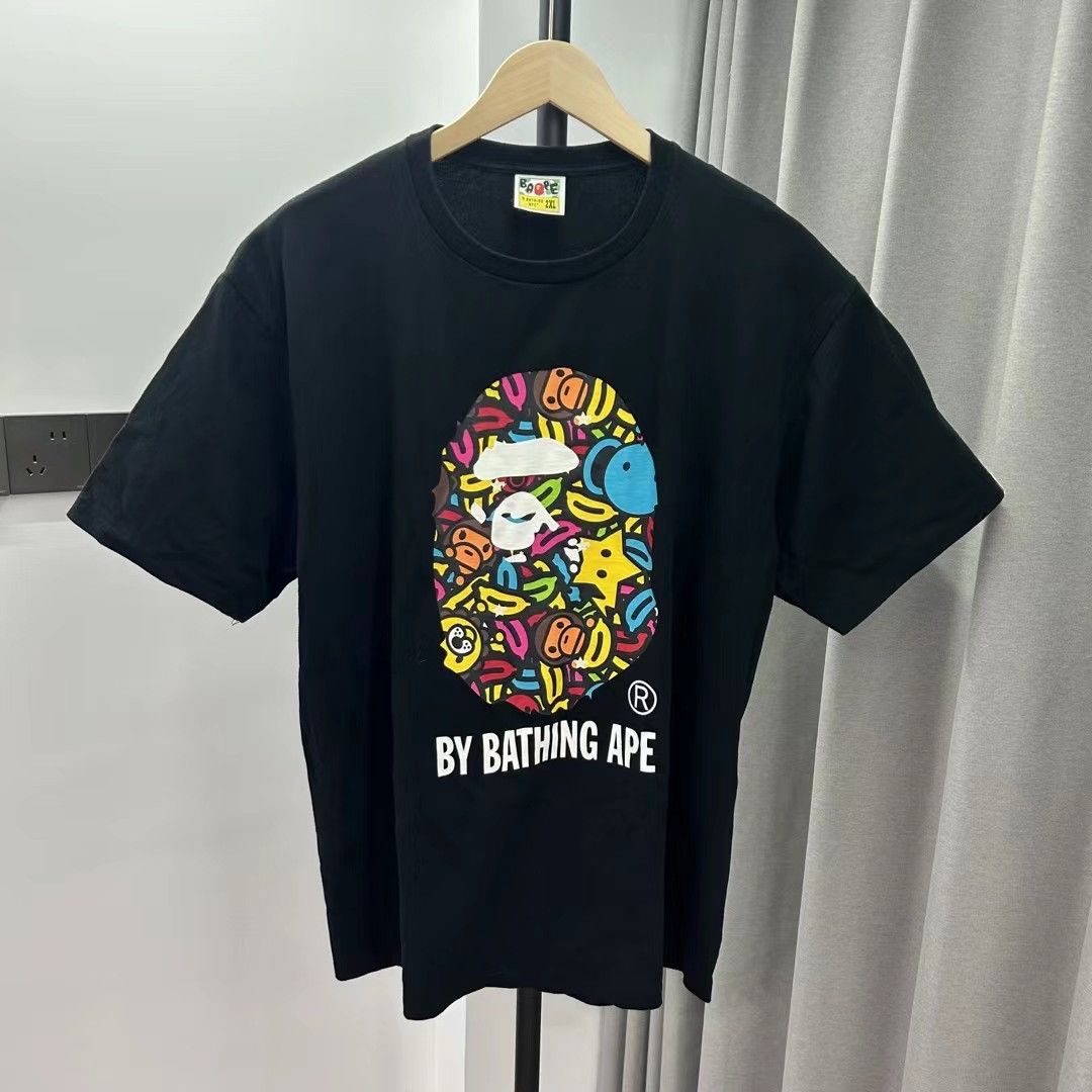 Bape MILO BANANA POOL BY BATHING APE TEE Size US XXL / EU 58 / 5 - 1 Thumbnail