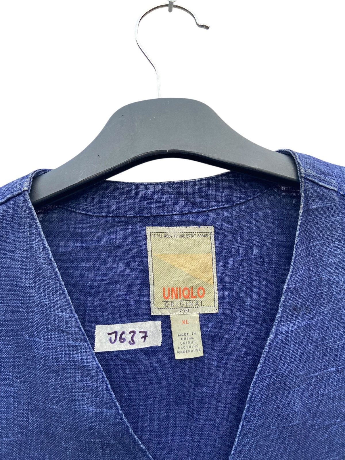 Uniqlo Vintage 80/90s Uniqlo Vest Size US XL / EU 56 / 4 - 3 Thumbnail