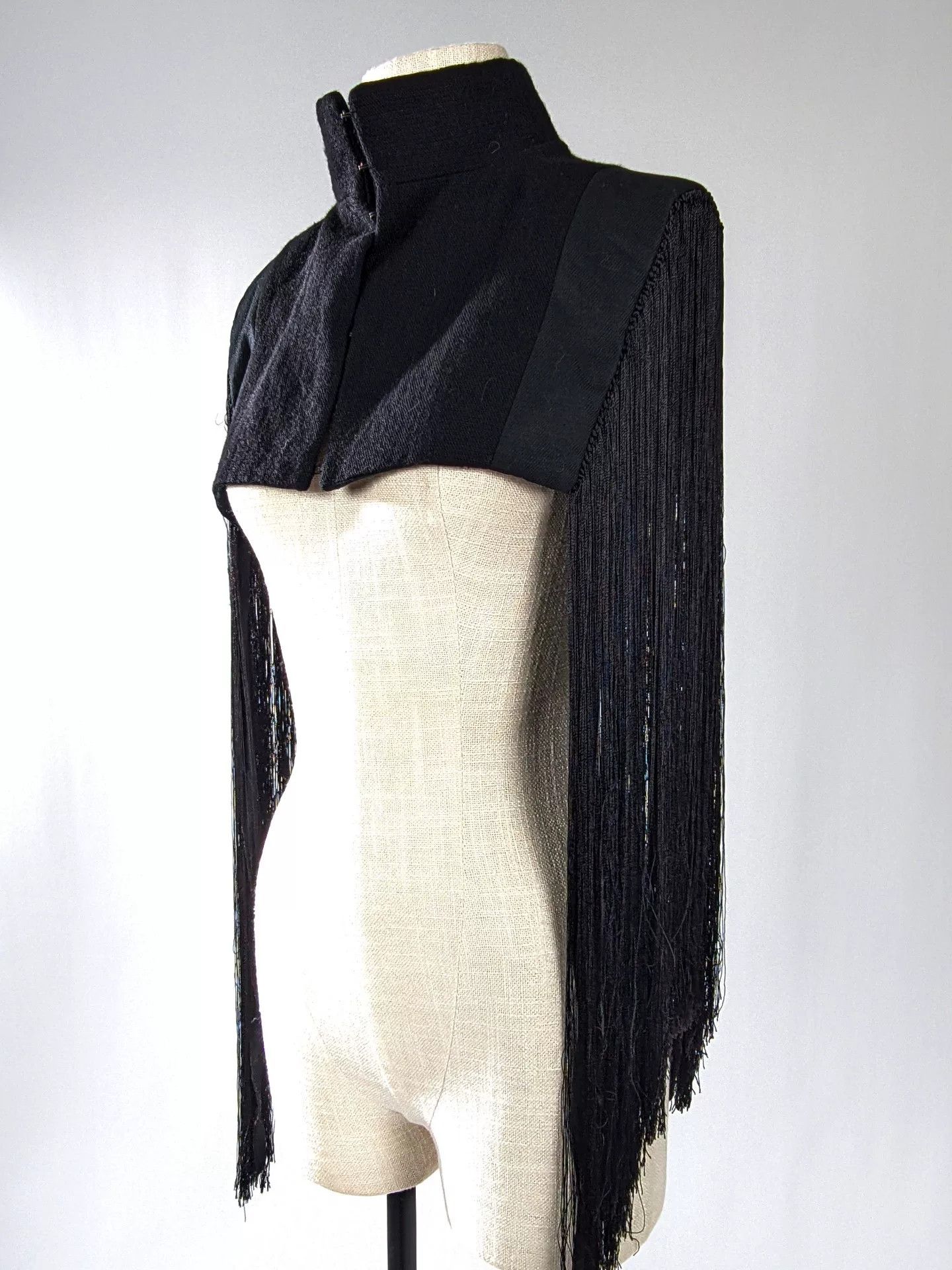 Ann Demeulemeester Ann Demeulemeester Fringe Shawl Coat Size US M / EU 48-50 / 2 - 1 Thumbnail