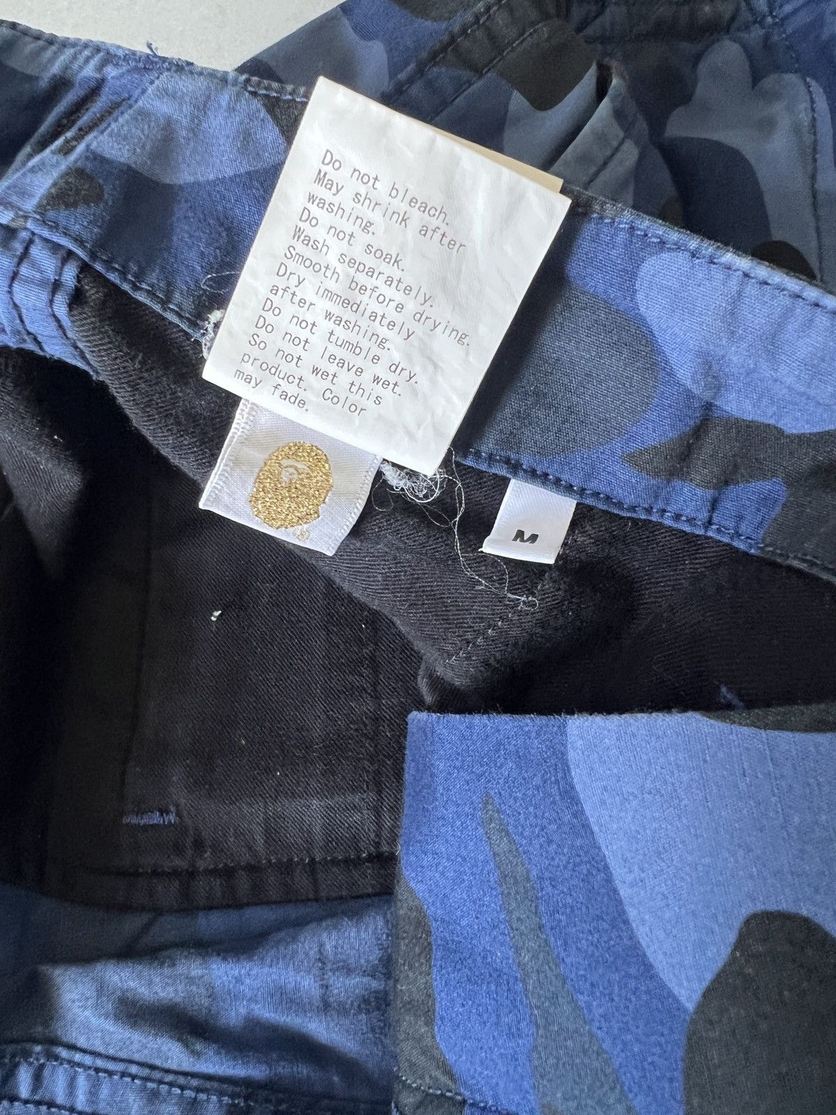 Bape Bape 6 pocket cargo pants Blue Size US 30 / EU 46 - 5 Thumbnail
