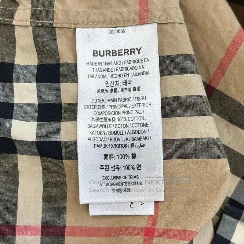 Burberry Burberry XS Summer Multi-Color Women's Shirt. Size XS / US 0-2 / IT 36-38 - 8 Thumbnail