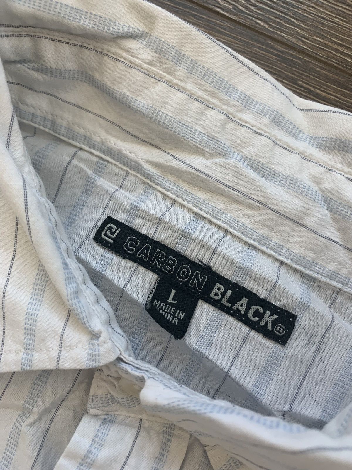 Carbon Black Carbon Black Long Sleeve Button Down Size US L / EU 52-54 / 3 - 2 Thumbnail