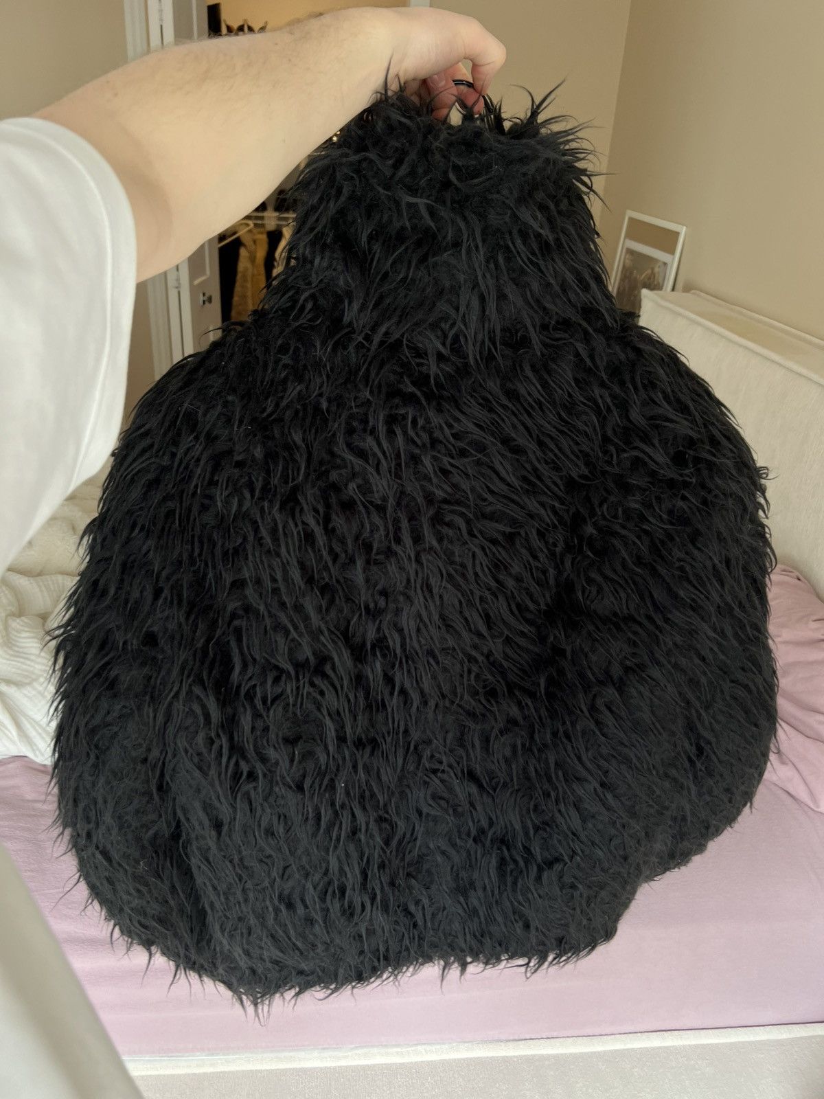 Balenciaga Balenciaga Fall 20 Faux Fur Bomber jacket Size US S / EU 44-46 / 1 - 3 Thumbnail