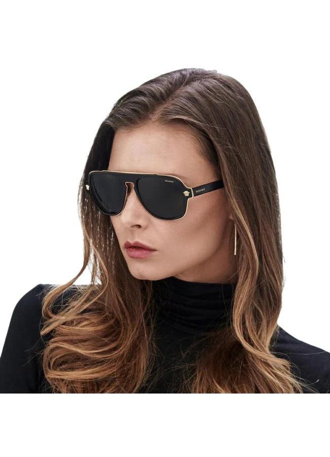 Versace Versace Men Sunglasses Aviator VE2199 100281 NEW AUTHENTIC Size ONE SIZE - 13 Thumbnail