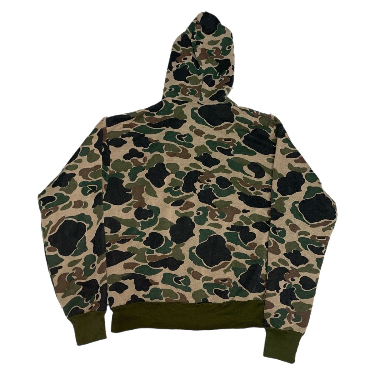 Vintage Vintage Thermal Lined Green Duck Camo Zip Up Size US L / EU 52-54 / 3 - 3 Thumbnail