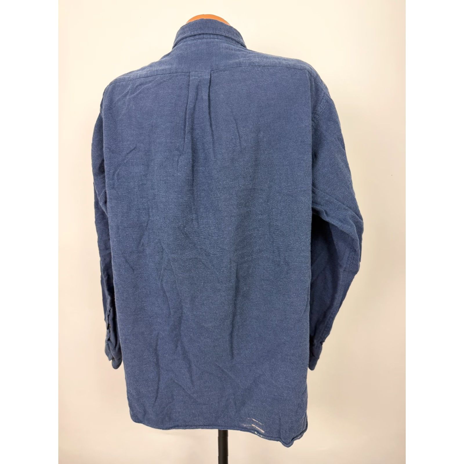 Roundtree & Yorke VINTAGE Roundtree & Yorke Flannel Shirt Men XL Blue Cotton Midweight Check Button-Up Shirts Mens XL Flannel Vintage Y2K Outdoor Preppy Size US XL / EU 56 / 4 - 6 Thumbnail
