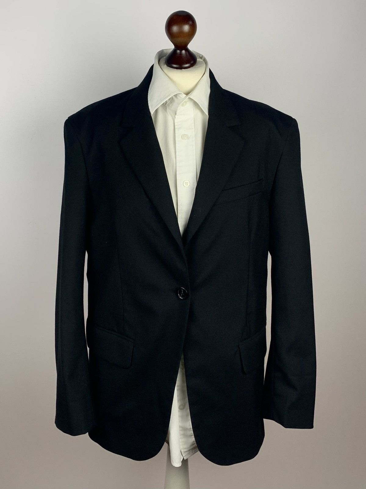 Arket Arket Marzotto Wool Single Breasted Blazer Jacket Size 34 Size 34R - 1 Thumbnail