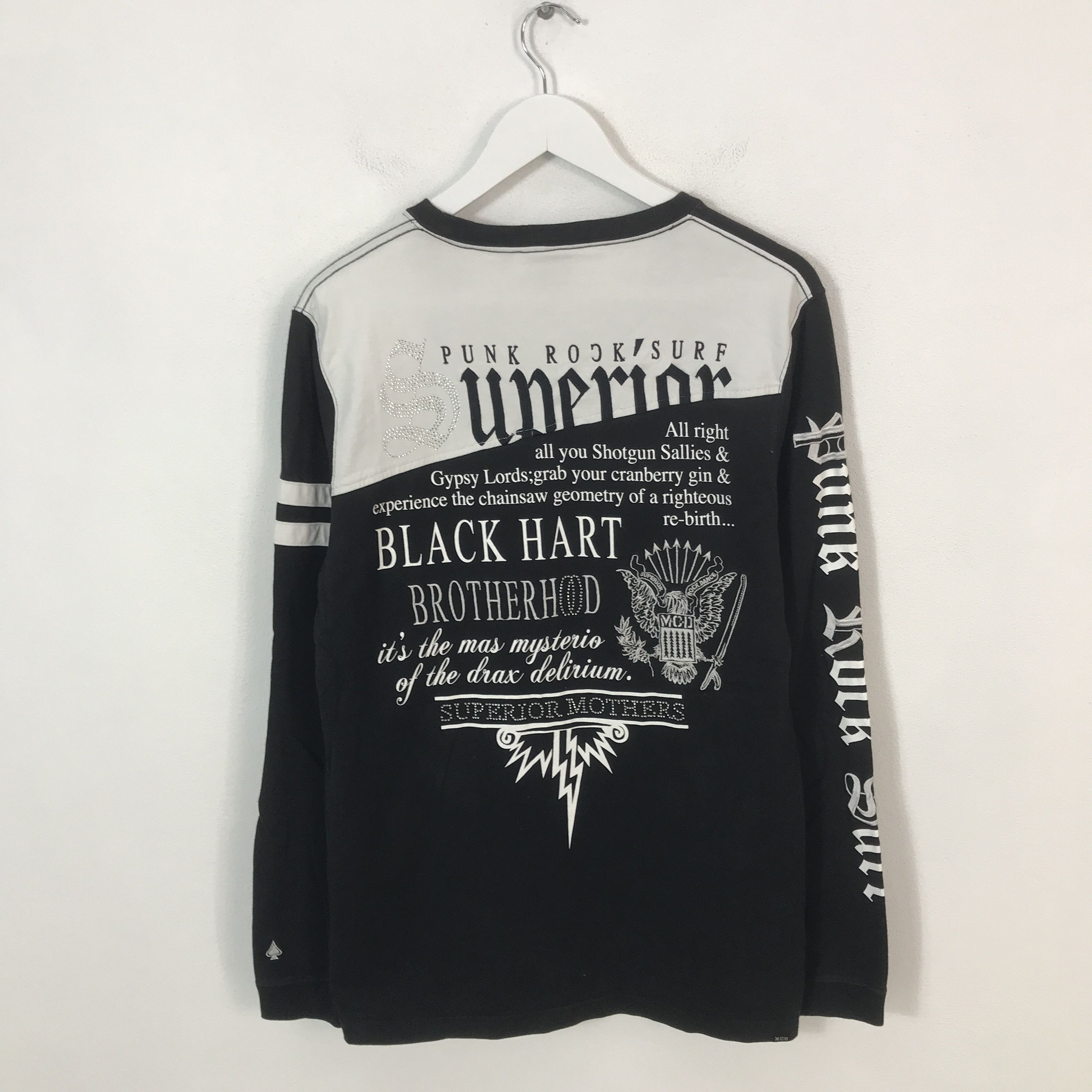 Japanese Brand MCD punk style more core division long sleeve t-shirt Size US XL / EU 56 / 4 - 3 Thumbnail