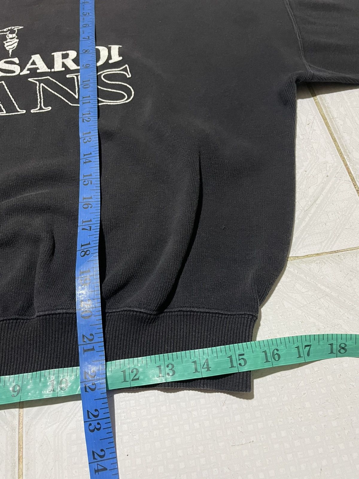 Trussardi × Vintage Trussardi Jeans Baggy Sweatshirt Size US M / EU 48-50 / 2 - 9 Thumbnail