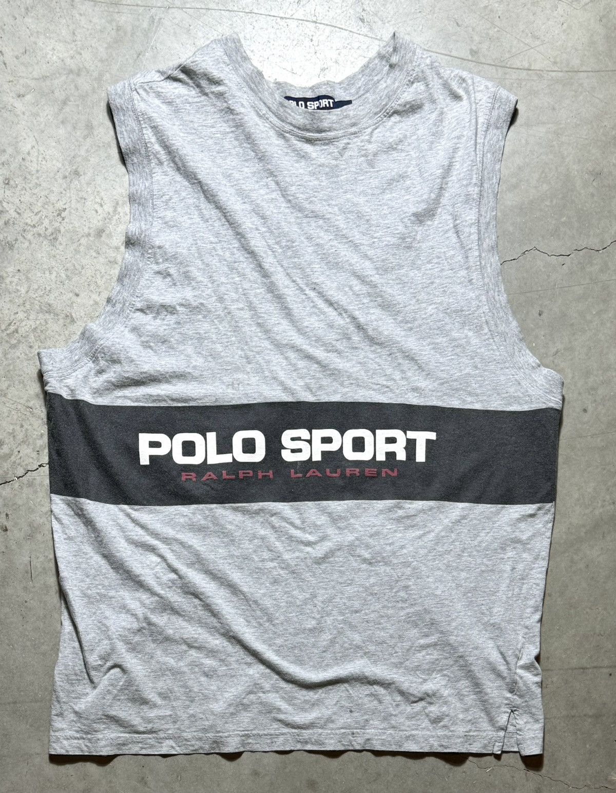 Polo Ralph Lauren × Vintage Vintage 90’s Polo Sport Ralph Lauren Sleeveless Tank size XL Size US XL / EU 56 / 4 - 1 Thumbnail