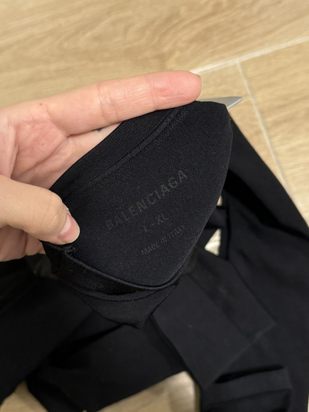 Balenciaga Women’s Balenciaga Long Sleeve Black Mini Dress Size L / US 10 / IT 46 - 5 Thumbnail