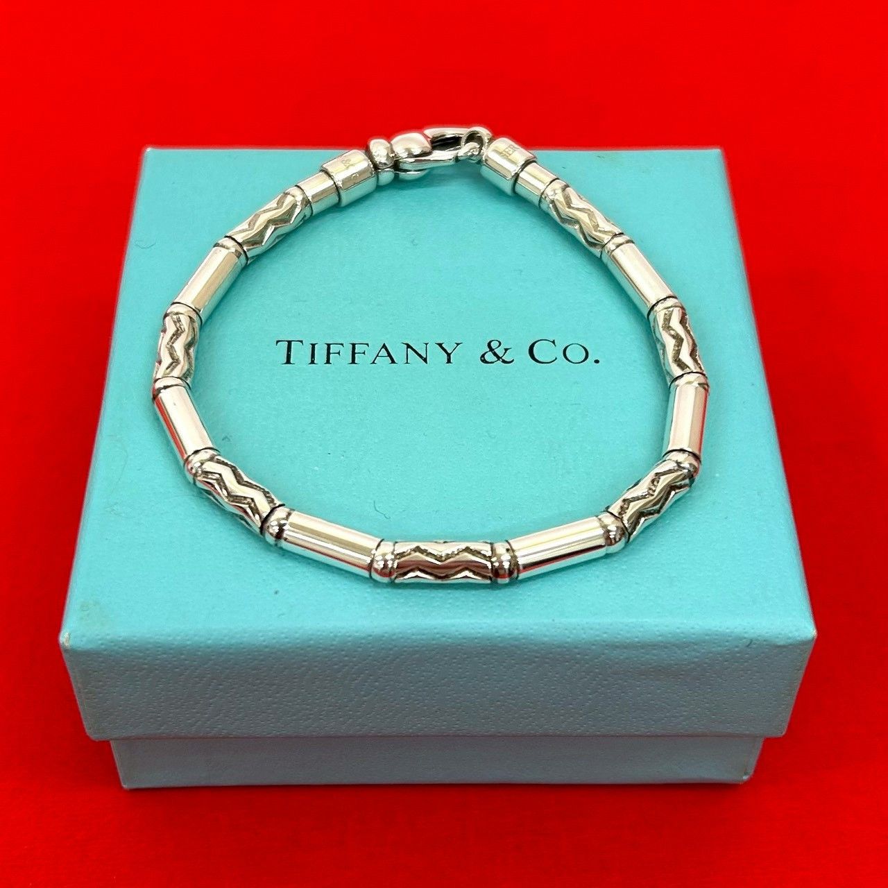 Tiffany & Co. Tiffany & Co. Tiffany&Co. Aztec Silver 925 Bracelet Precious Metal Bracelet DUTY FREE for USA Size ONE SIZE - 1 Thumbnail