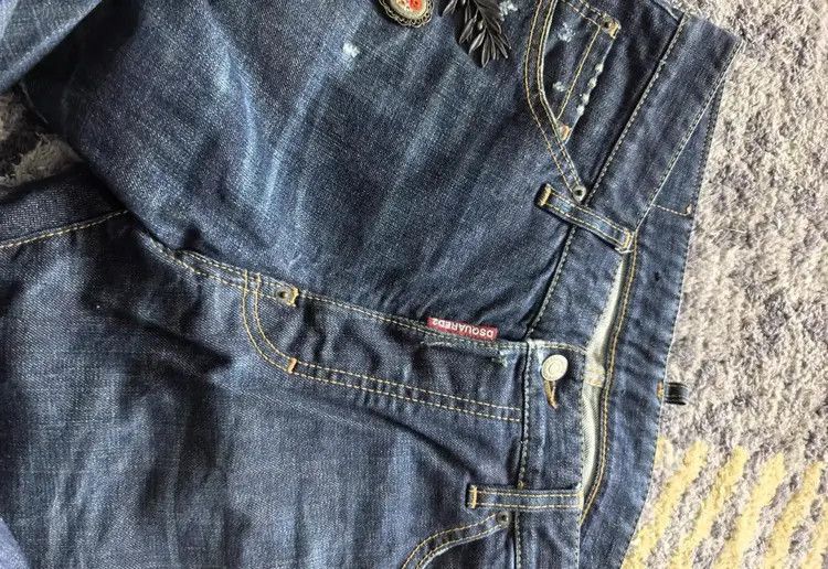 Dsquared2 Sz 50 Dsquared 2 Runway Patches Denim Size US 34 / EU 50 - 5 Thumbnail