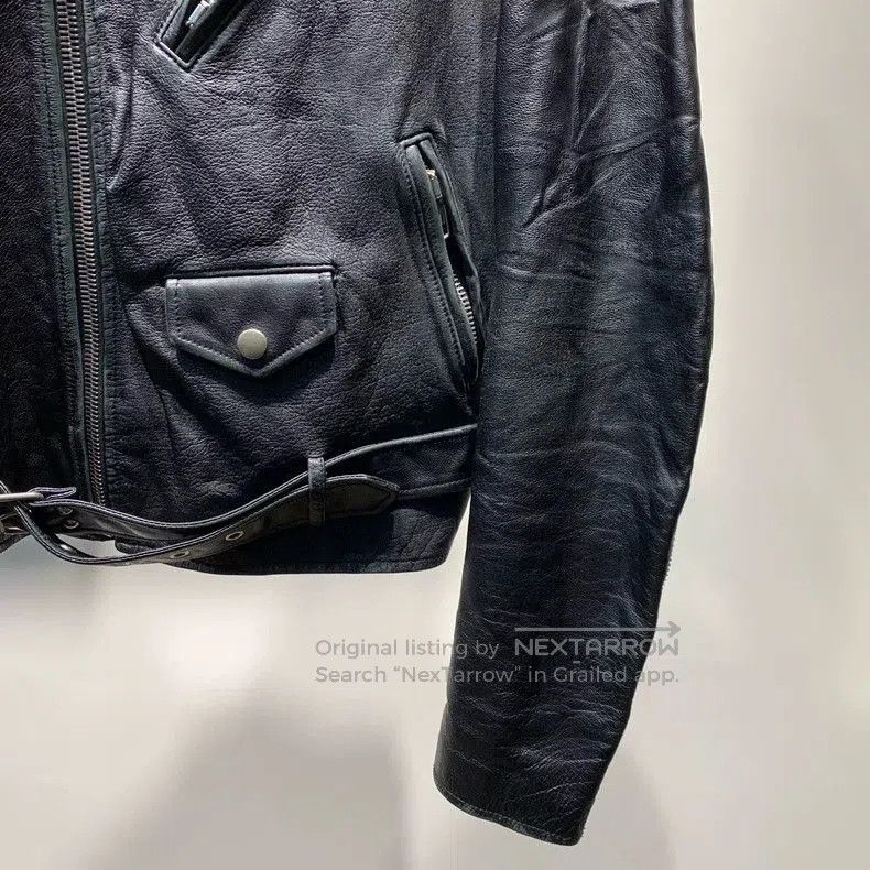 Balenciaga Balenciaga Leather Blazer Collar Jacket. Size US S / EU 44-46 / 1 - 6 Thumbnail