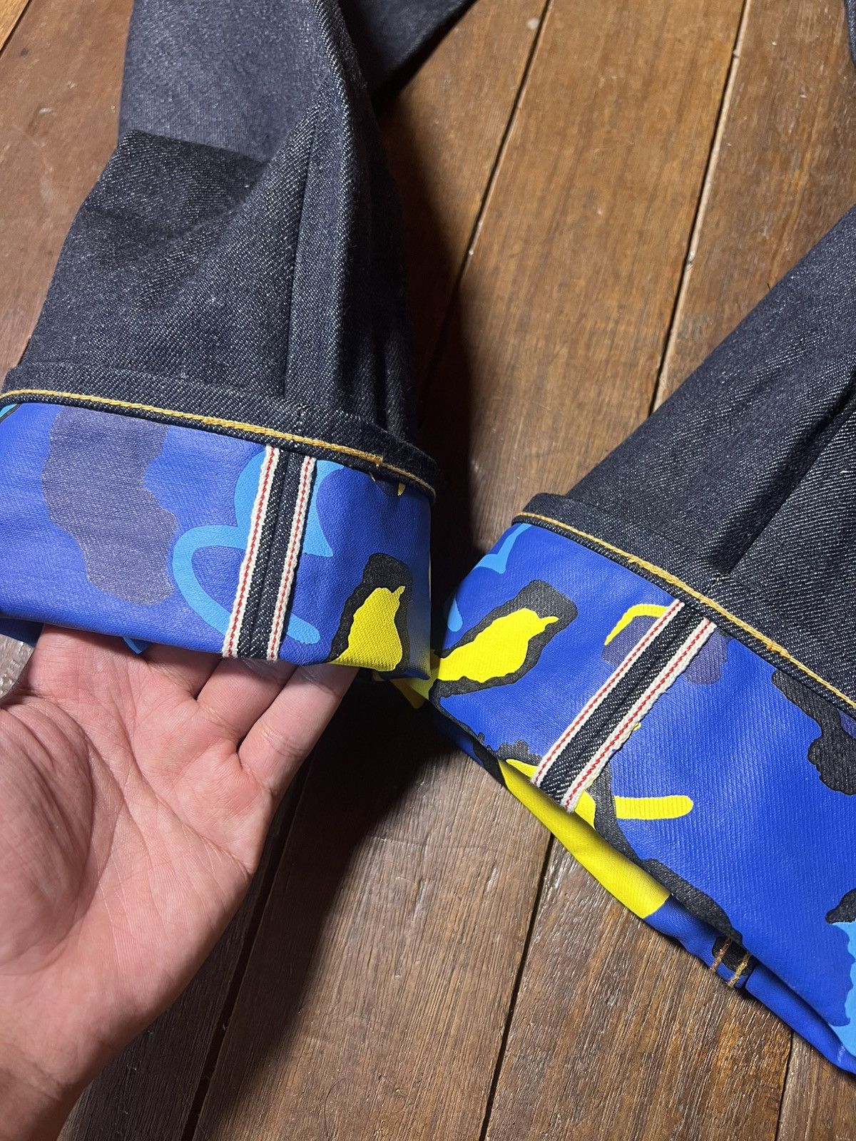 Evisu Evisu Daicock Denim Pants Size US 32 / EU 48 - 6 Thumbnail