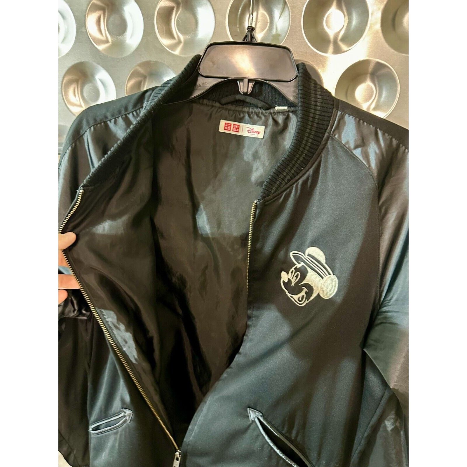 Disney Disney Medium Mickey Mouse International Satin Bomber | RARE Size US M / EU 48-50 / 2 - 6 Thumbnail