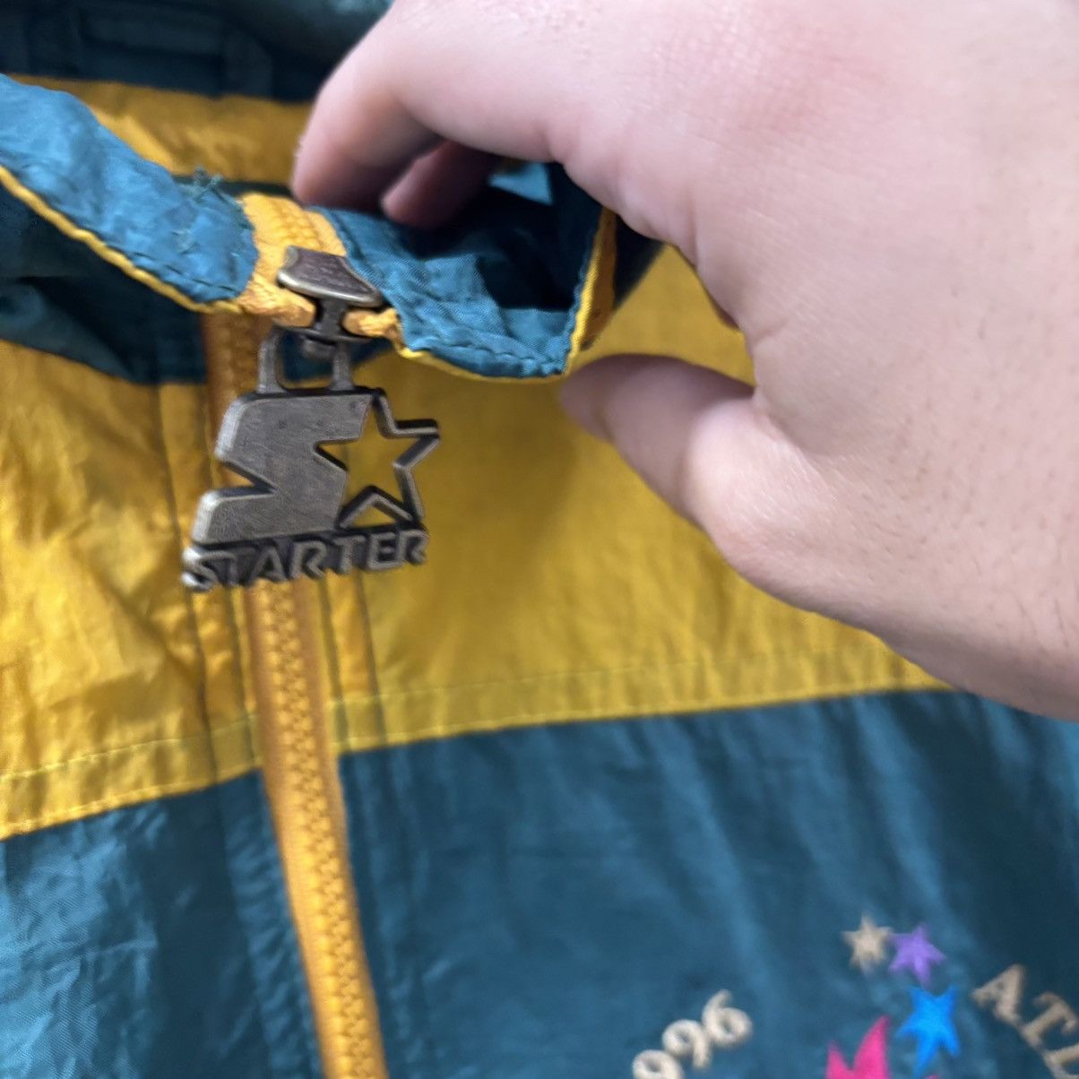 Starter Vintage 1996 Atlanta Olympic Games Starter Nylon Pullover Size US XL / EU 56 / 4 - 3 Thumbnail