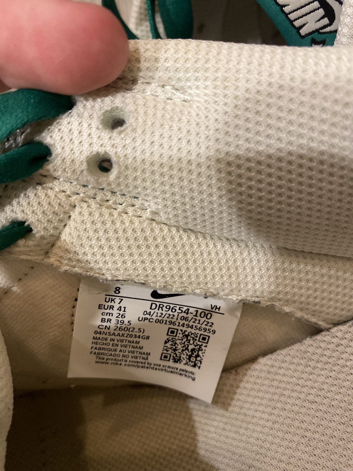 Nike Green lows Size US 8 / IT 38 - 6 Thumbnail