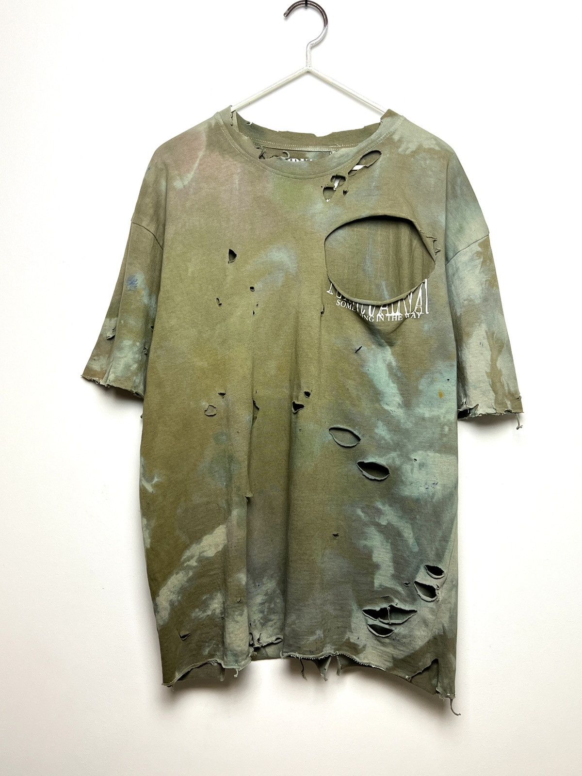 Nirvana tie dye trashed nirvana cobain t shirt 1/1 y2k Size US L / EU 52-54 / 3 - 1 Thumbnail