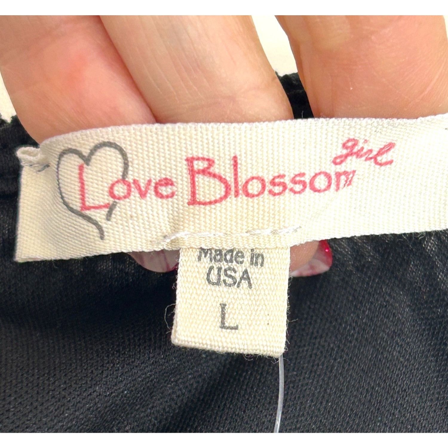 Other Love Blossom Girl Women’s Top L Black Lace Overlay Sleeveles Size L / US 10 / IT 46 - 6 Thumbnail
