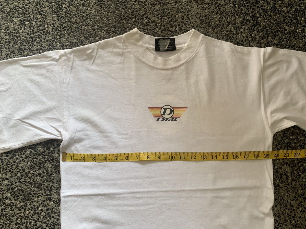 Vintage Vintage 90s Drill Streetwear Skate Surf T shirt Size US M / EU 48-50 / 2 - 8 Thumbnail