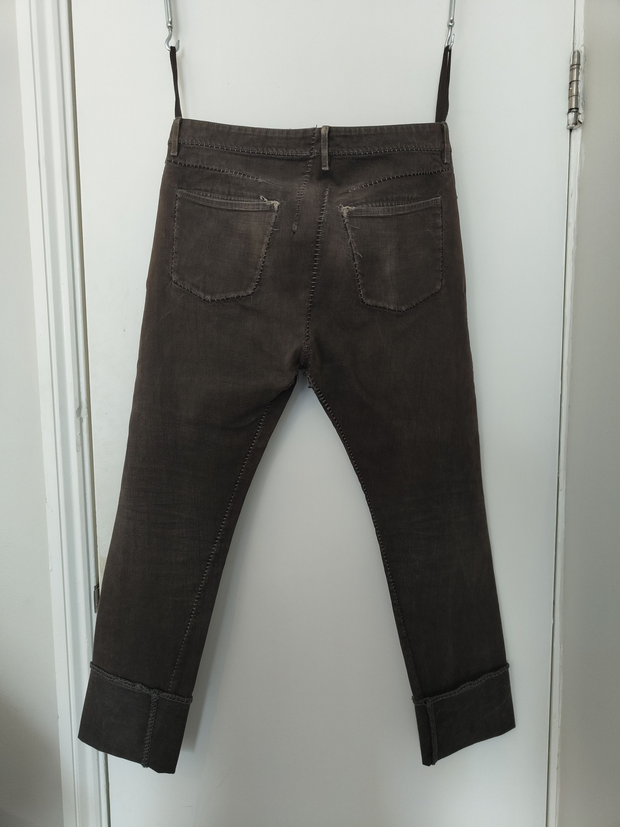 パンツ carol christian poell DEAD END denim 48 Carol Christian Poell Dead End Jeans – HUIBEN