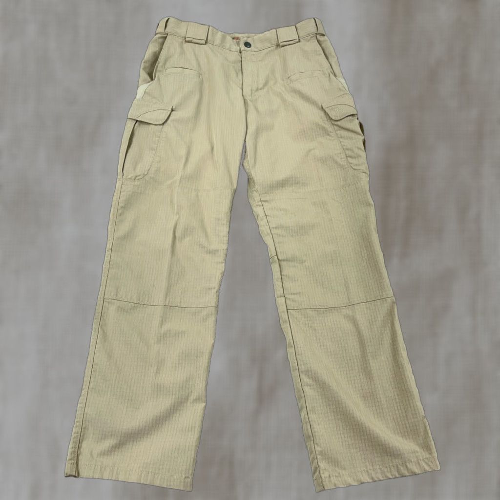 Vintage 5.11 Tactical Cargo Pants Men 32x32 Brown Rip Stop Taclite Pro Utility Military Cargo Pants 5-Pocket Design Computer? Size US 32 / EU 48 - 1 Thumbnail