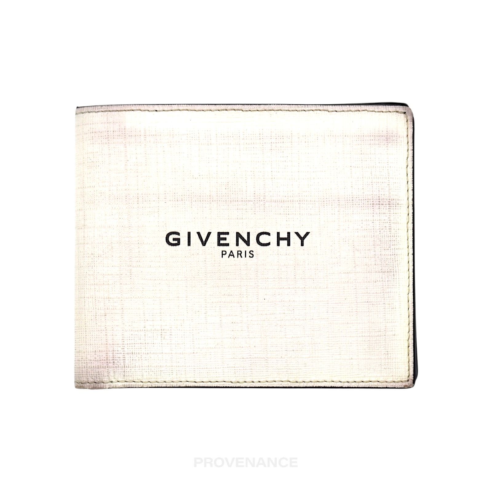 Givenchy 🔴 Givenchy Glow In The Dark 8CC Bifold Wallet - White Black Size ONE SIZE - 2 Thumbnail
