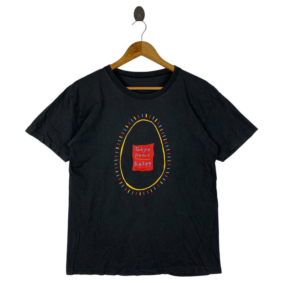 Japanese Brand Vintage TOKYO DOME Big egg tee Size US S / EU 44-46 / 1 - 1 Thumbnail