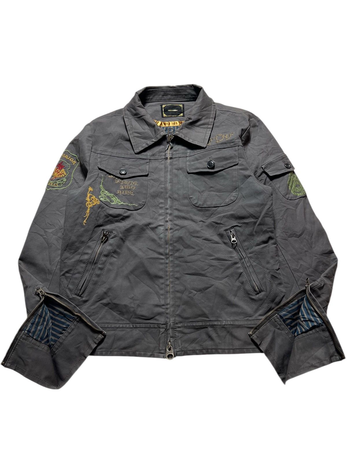 291295=Homme 291295 Homme Riders Cargo Tactical Work Jacket Size US M / EU 48-50 / 2 - 4 Thumbnail