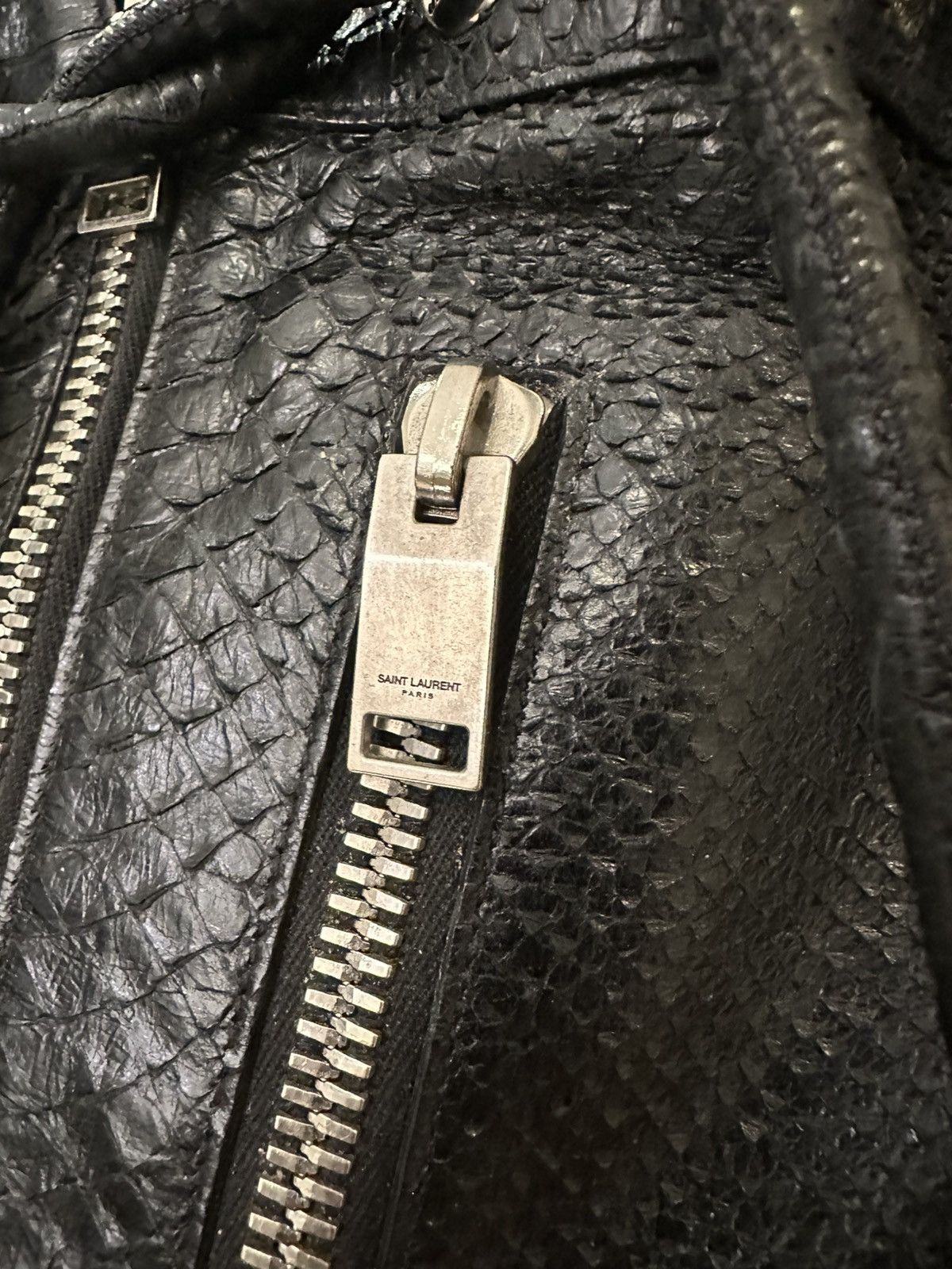 Saint Laurent Paris Saint Laurent Paris python bucket bag Size ONE SIZE - 11 Thumbnail