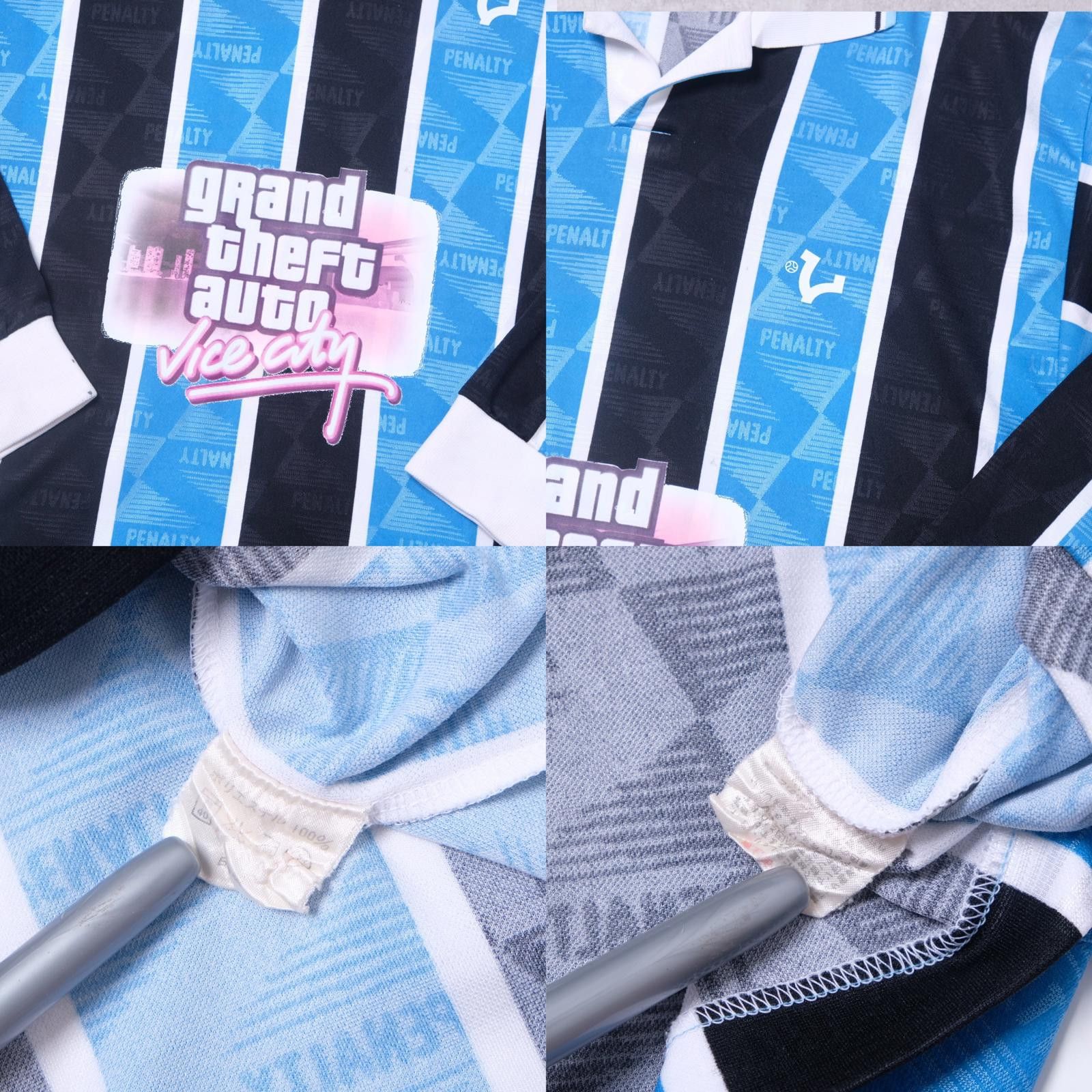 Penalty 1990s VICE Footbal Store x Grand Theft Auto Football Shirt Size US L / EU 52-54 / 3 - 5 Thumbnail