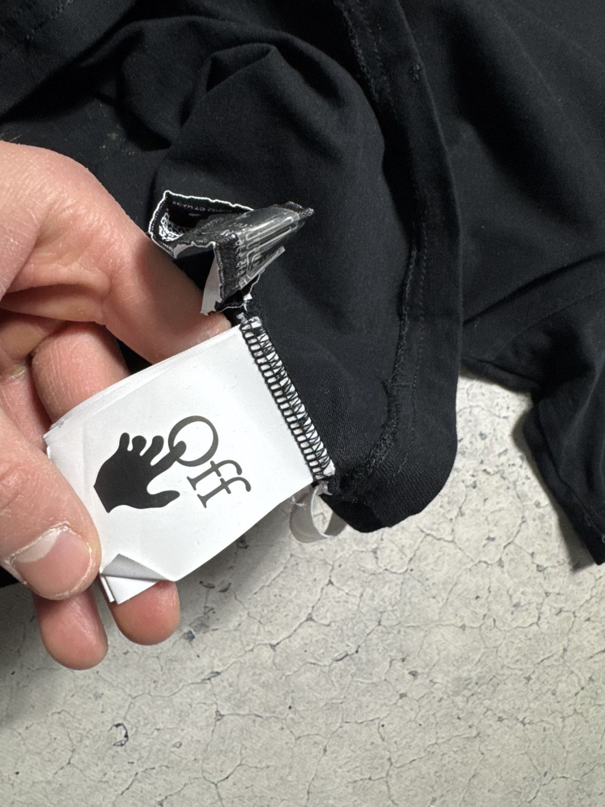 Off-White Off-White Luxury Big Logo Black T-Shirt Size US XL / EU 56 / 4 - 10 Thumbnail