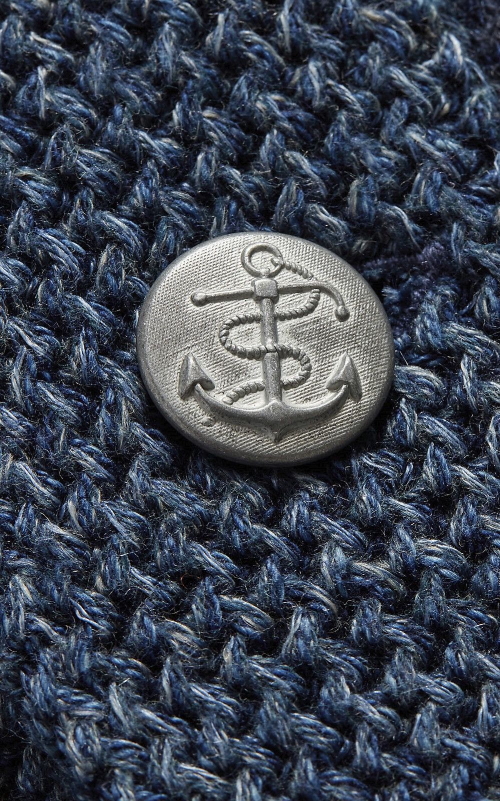RRL Ralph Lauren RRL PATCHWORK SHAWL COLLAR CARDIGAN INDIGO BLUE Size US M / EU 48-50 / 2 - 10 Thumbnail