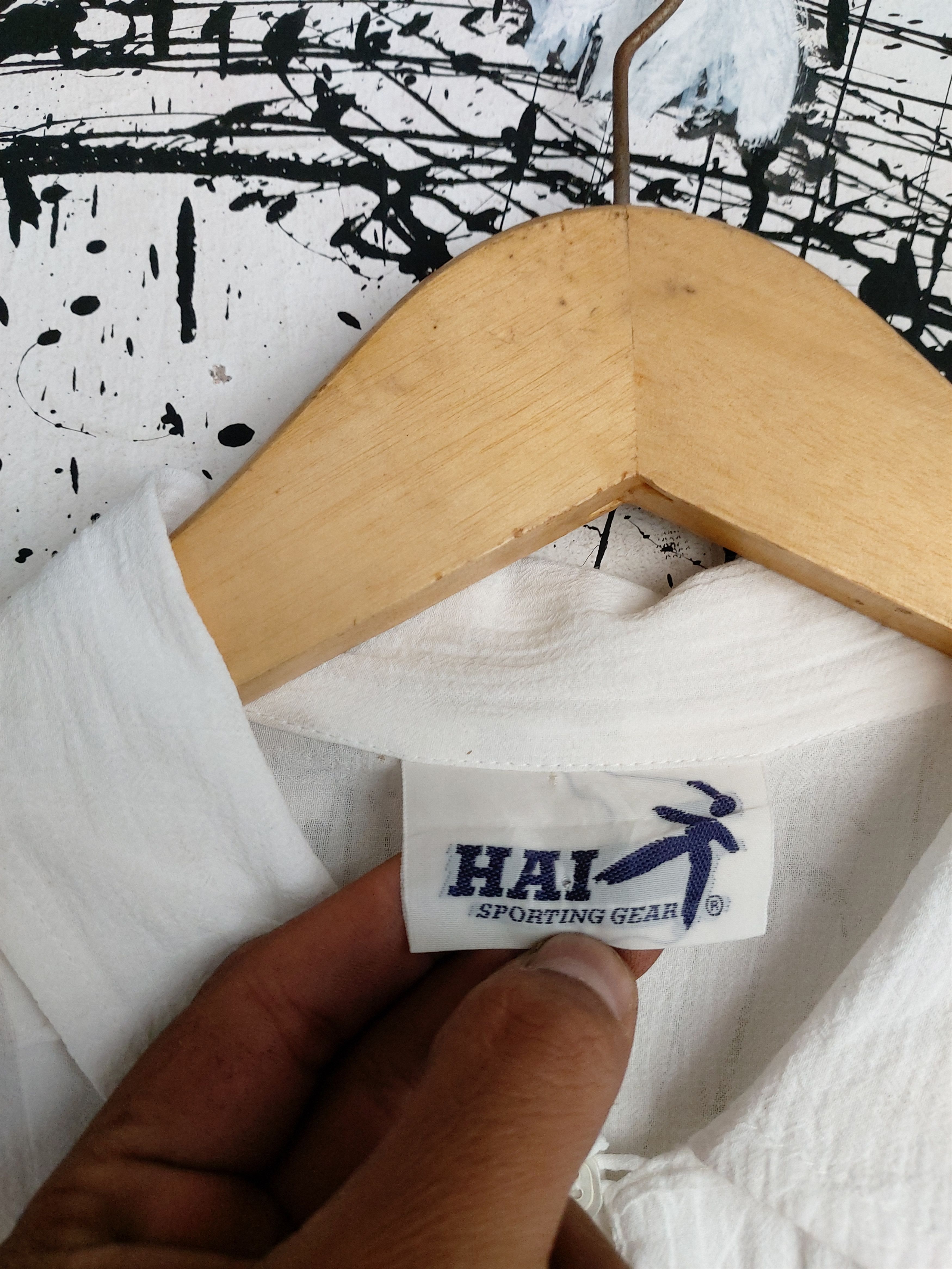 Issey Miyake 90'S HAI SPORTING GEAR BY ISSEY MIYAKE SHORT SHIRT Size M / US 6-8 / IT 42-44 - 5 Thumbnail
